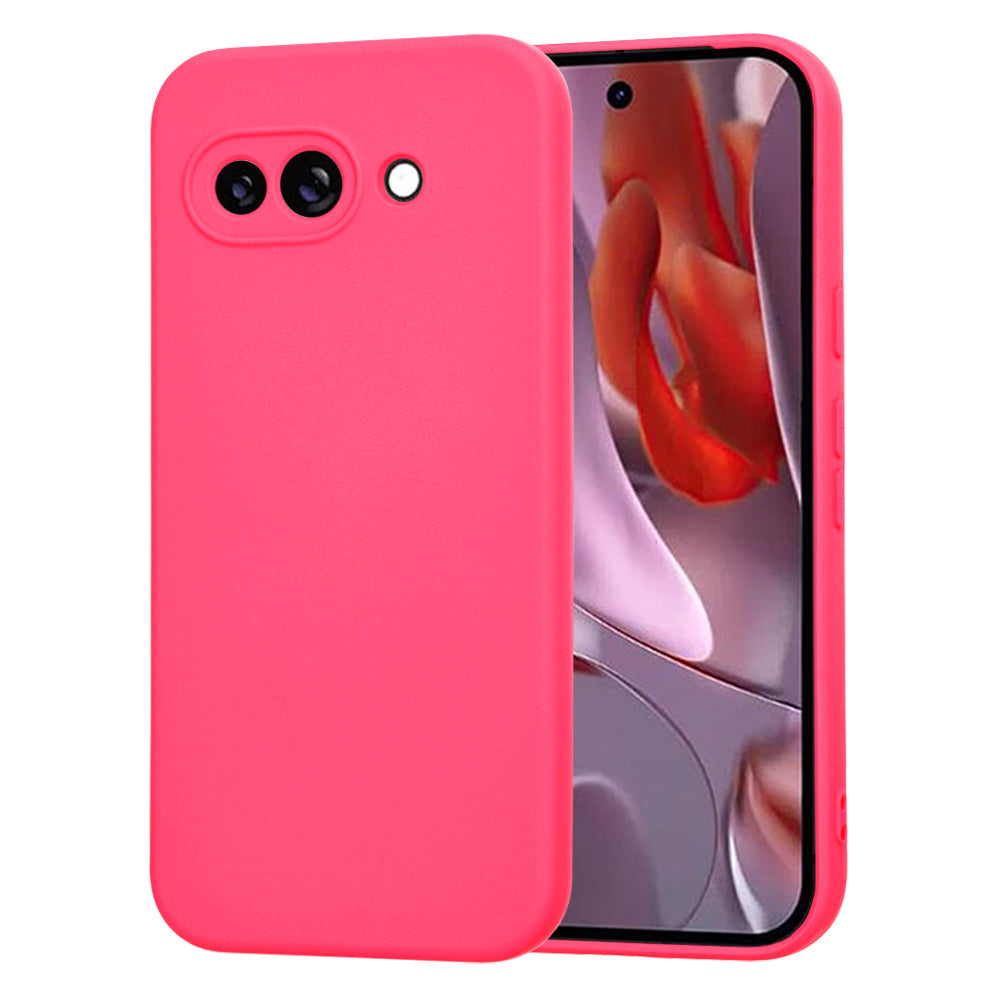 Hülle für Google Pixel 9a, Techsuit, SoftFlex, Dunkelrosa