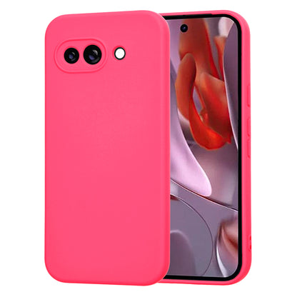 Hülle für Google Pixel 9a, Techsuit, SoftFlex, Dunkelrosa