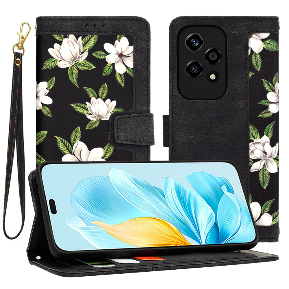 Case for Honor 200 Lite, Techsuit, FlipCraft, Black