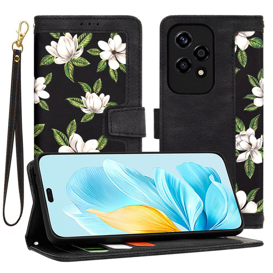 Hülle für Honor 200 Lite, Techsuit, FlipCraft, Schwarz