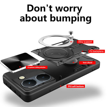 Hülle für Honor 200 Pro, Techsuit, CamGuard Pro, Schwarz