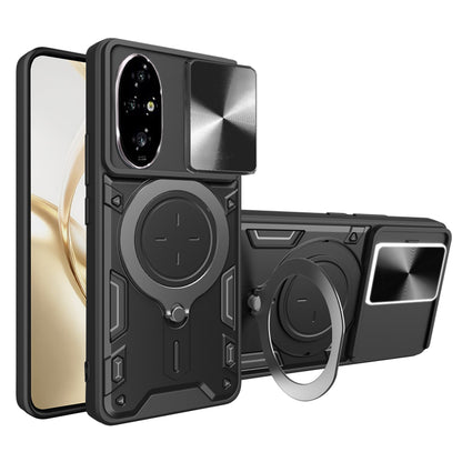 Hülle für Honor 200 Pro, Techsuit, CamGuard Pro, Schwarz