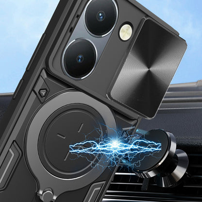 Hülle für Honor 200 Pro, Techsuit, CamGuard Pro, Schwarz
