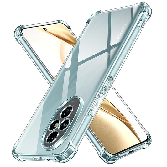 Hülle für Honor 200, Techsuit, stoßfest klar, transparent