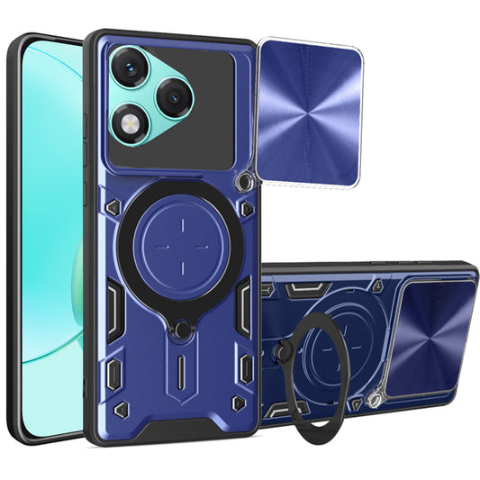 Hülle für Honor 400 Lite, Techsuit, CamGuard Pro, Blau