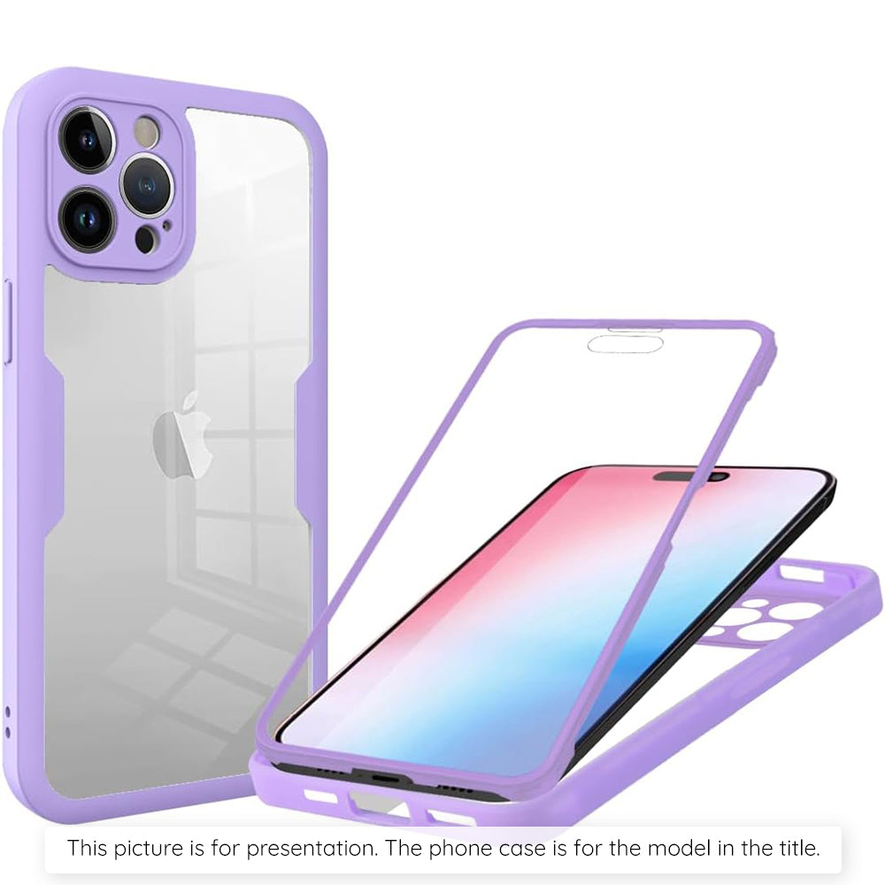 Hülle für Honor 400 Lite, Techsuit, ColorVerse 360, Lila