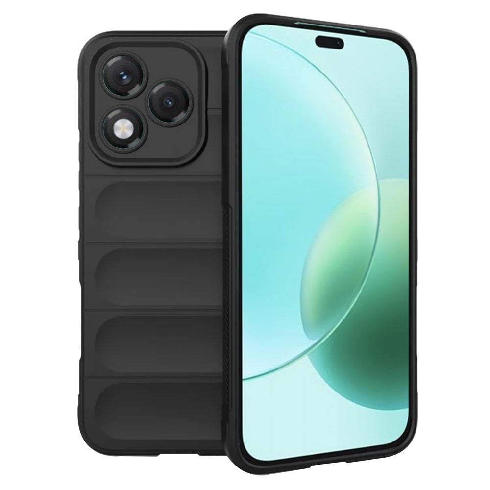 Hülle für Honor 400 Lite, Techsuit, Magic Shield, Schwarz