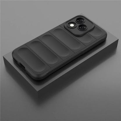 Hülle für Honor 400 Lite, Techsuit, Magic Shield, Schwarz