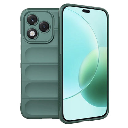 Hülle für Honor 400 Lite, Techsuit, Magic Shield, Grün