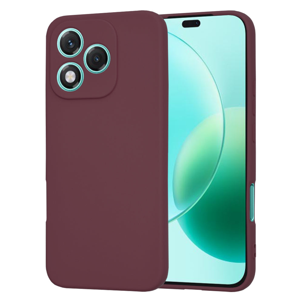 Hülle für Honor 400 Lite, Techsuit, SoftFlex, Weinrot