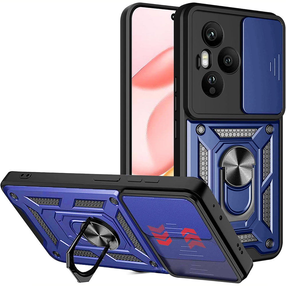Hülle für Honor 400 Pro, Techsuit, CamShield, Blau