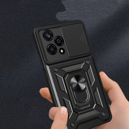 Hülle für Honor 400 Pro, Techsuit, CamShield, Blau