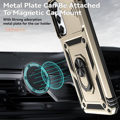 Case for Honor 400 Pro, Techsuit, CamShield, Gold