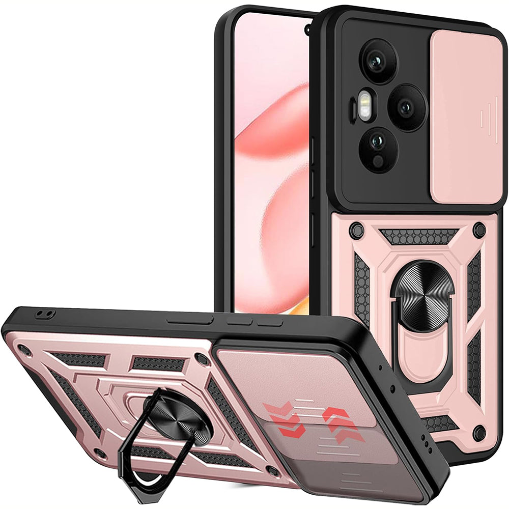 Hülle für Honor 400 Pro, Techsuit, CamShield, Rosa