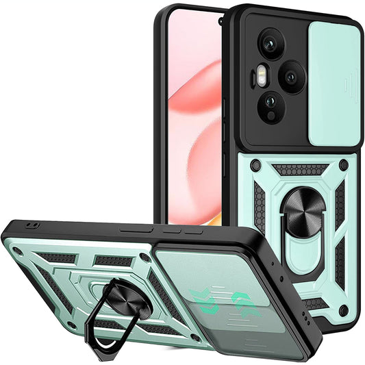 Hülle für Honor 400 Pro, Techsuit, CamShield, Grün