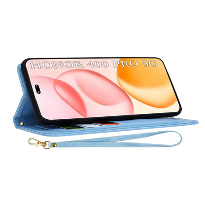 Hülle für Honor 400 Pro, Techsuit, FlipCraft, Blau
