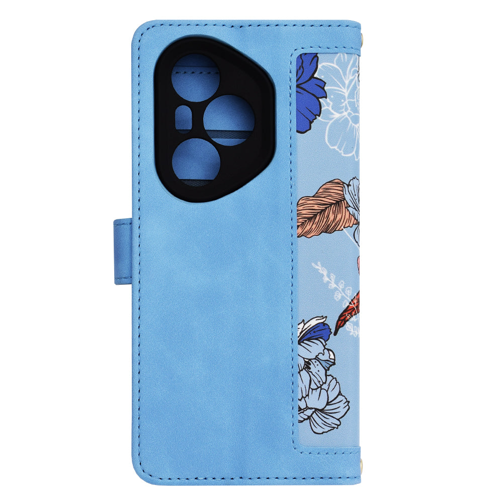 Hülle für Honor 400 Pro, Techsuit, FlipCraft, Blau