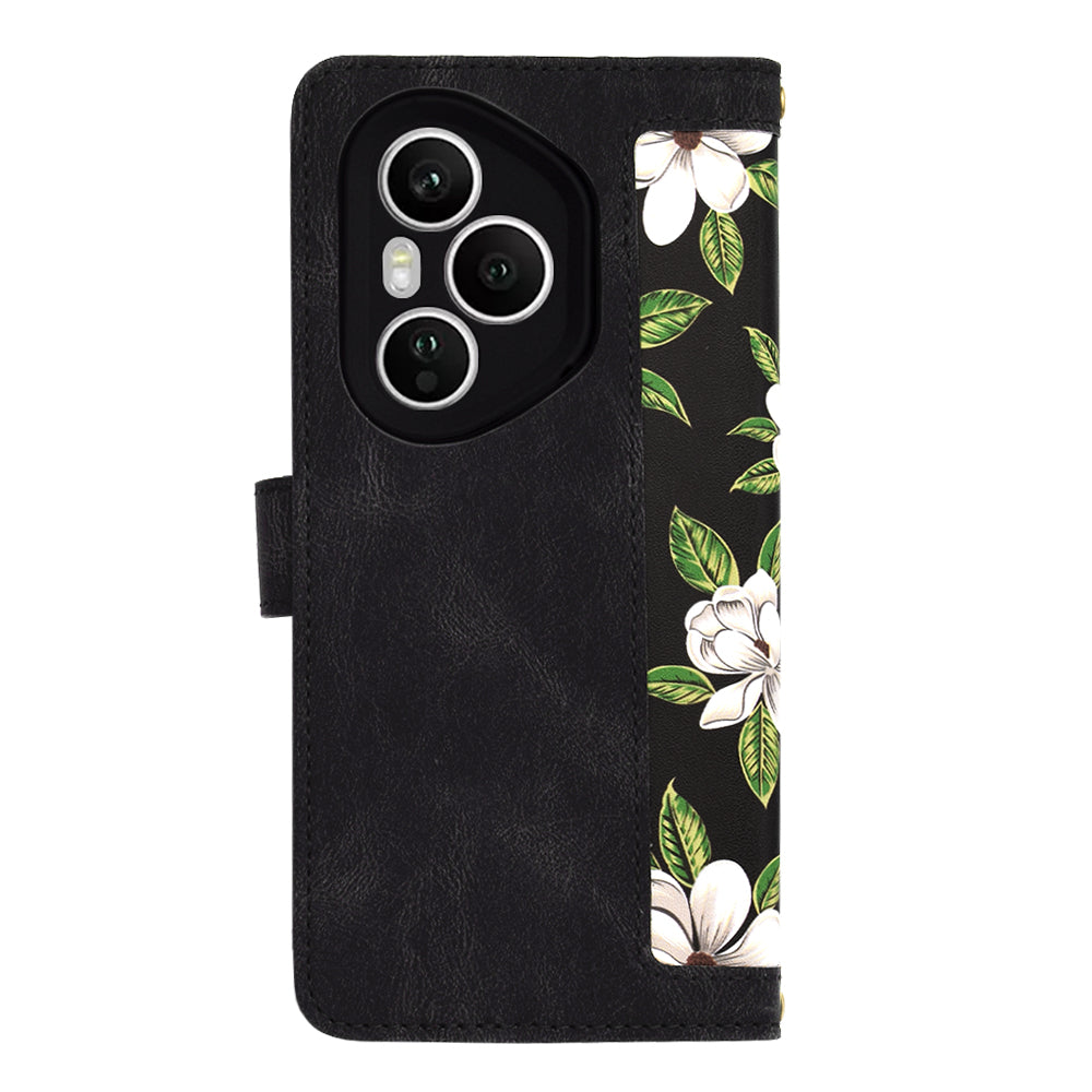 Hülle für Honor 400 Pro, Techsuit, FlipCraft, Schwarz