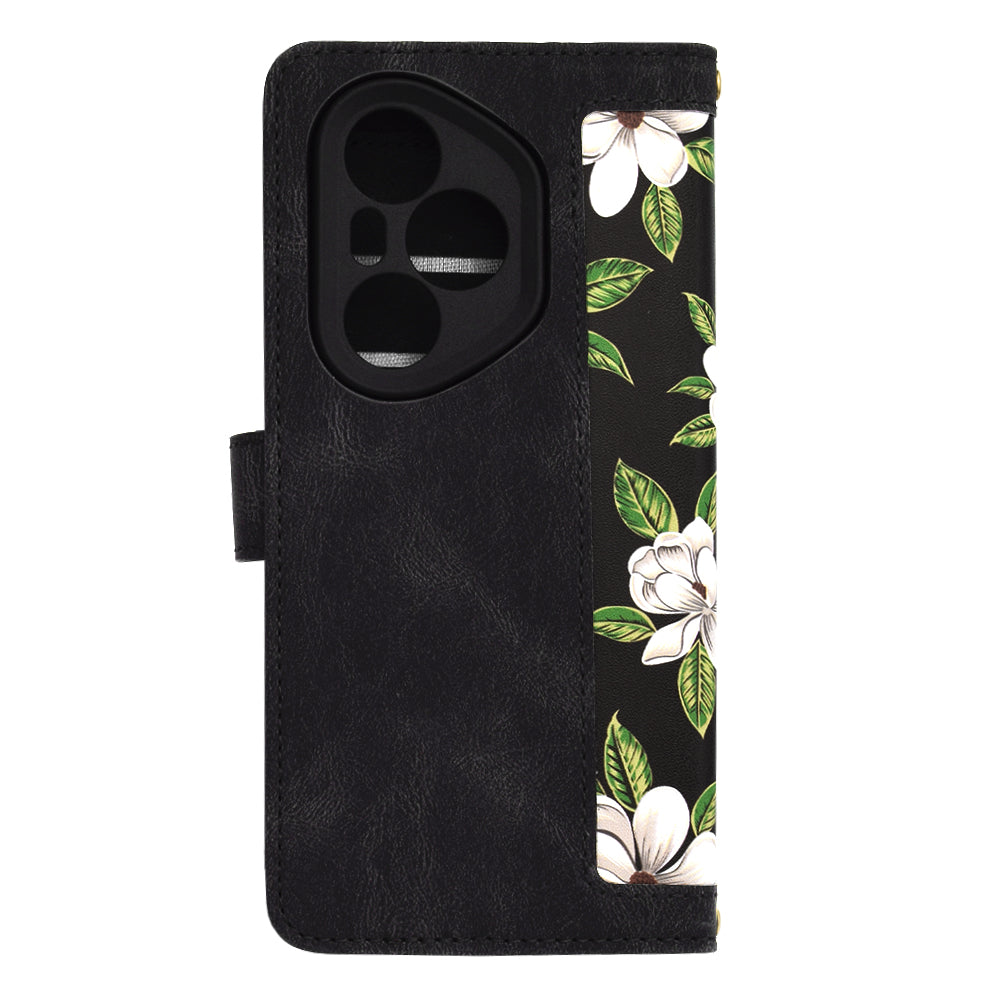 Hülle für Honor 400 Pro, Techsuit, FlipCraft, Schwarz