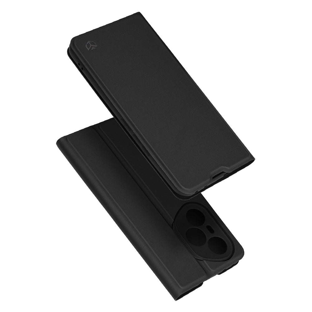 Hülle für Honor 400 Pro, Techsuit, Magskin Book, Schwarz