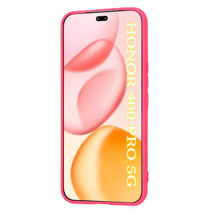 Hülle für Honor 400 Pro, Techsuit, SoftFlex, Dunkelrosa