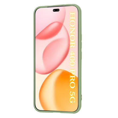 Case for Honor 400 Pro, Techsuit, SoftFlex, Light Green
