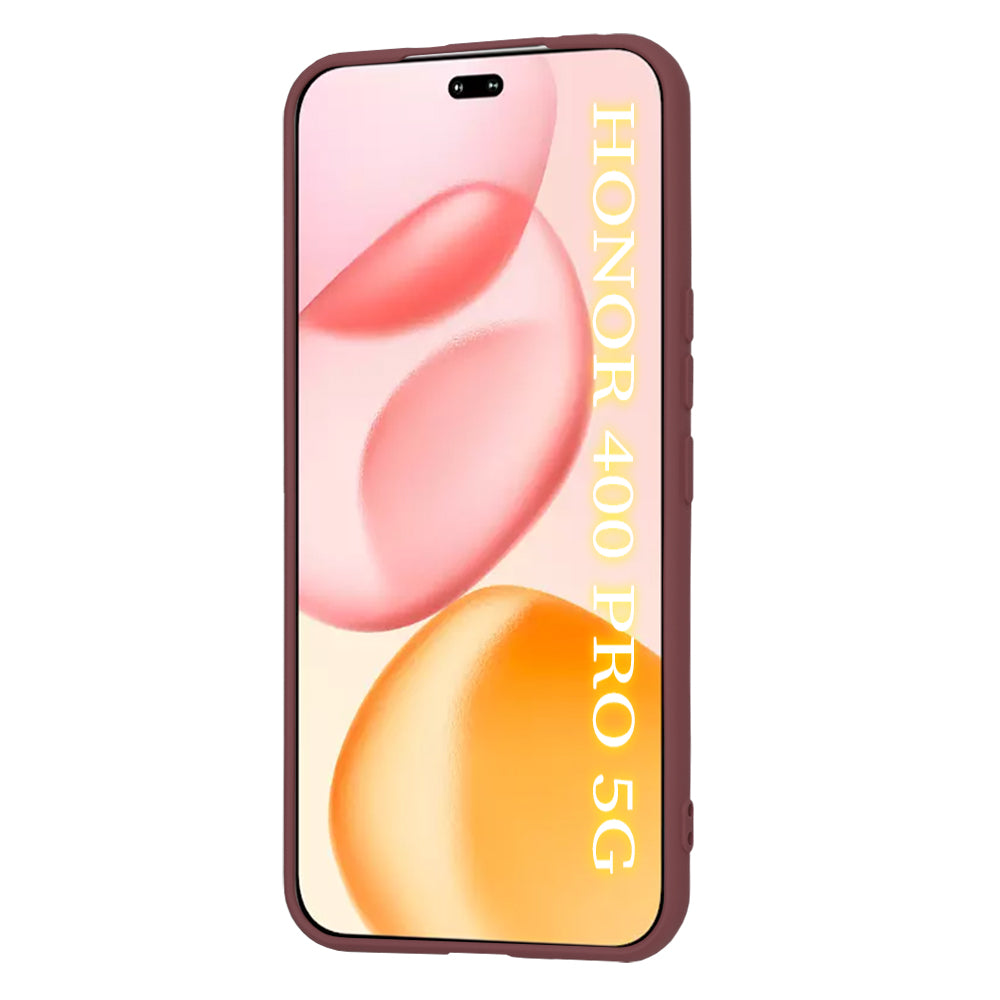 Hülle für Honor 400 Pro, Techsuit, SoftFlex, Weinrot