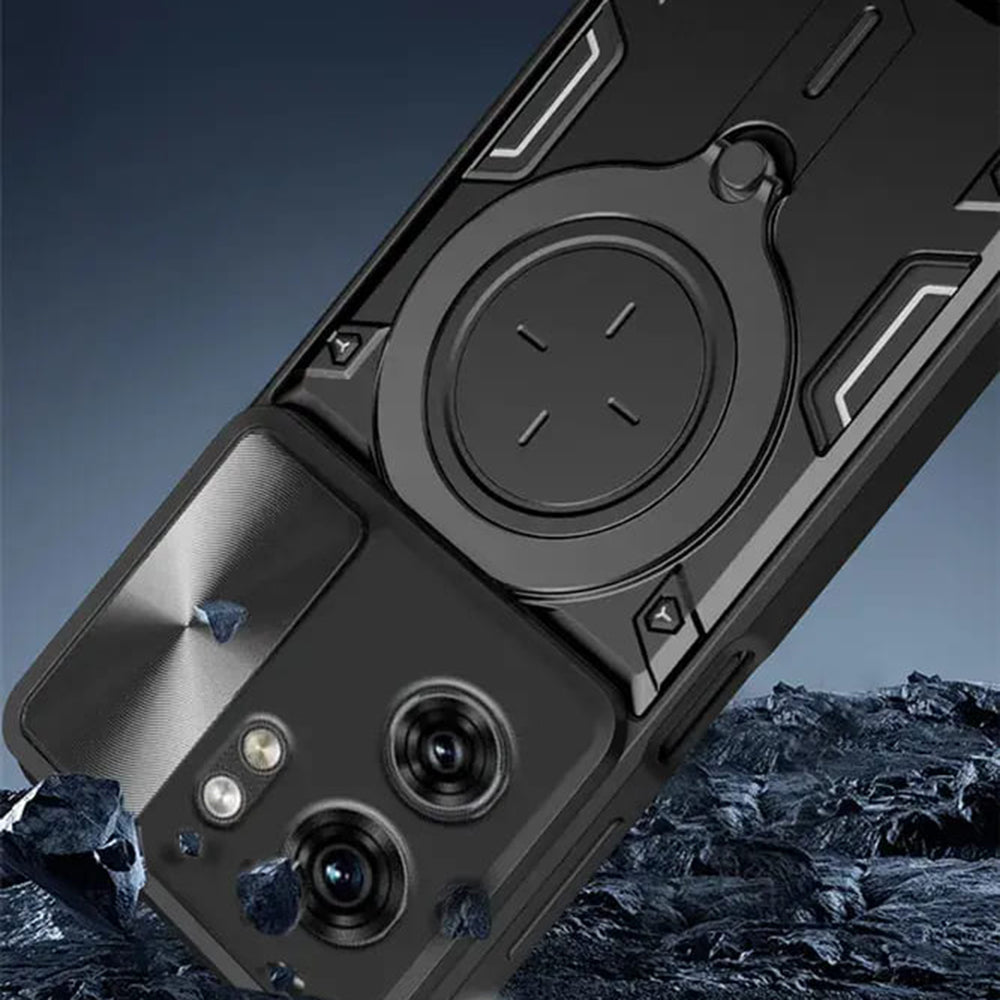 Hülle für Honor 400 Smart 4G / X7d 4G / 400 Smart 5G, Techsuit, CamGuard Pro, Rosa