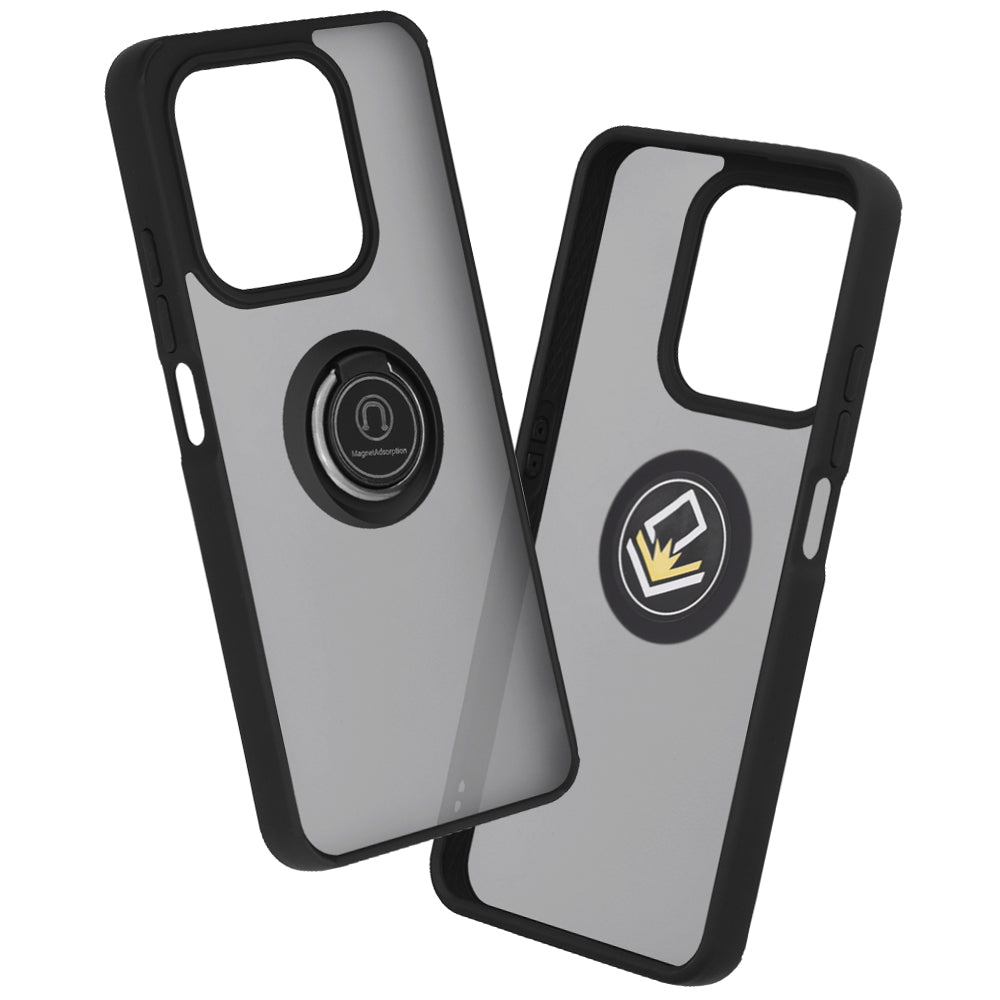 Hülle für Honor 400 Smart 4G / X7d 4G / 400 Smart 5G, Techsuit, Glinth, Schwarz