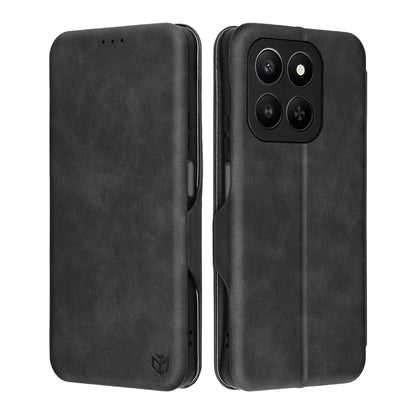 Hülle für Honor 400 Smart 4G / X7d 4G / 400 Smart 5G, Techsuit, Safe Wallet Plus, Schwarz