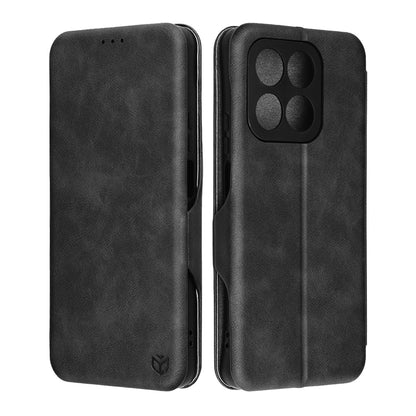 Hülle für Honor 400 Smart 4G / X7d 4G / 400 Smart 5G, Techsuit, Safe Wallet Plus, Schwarz