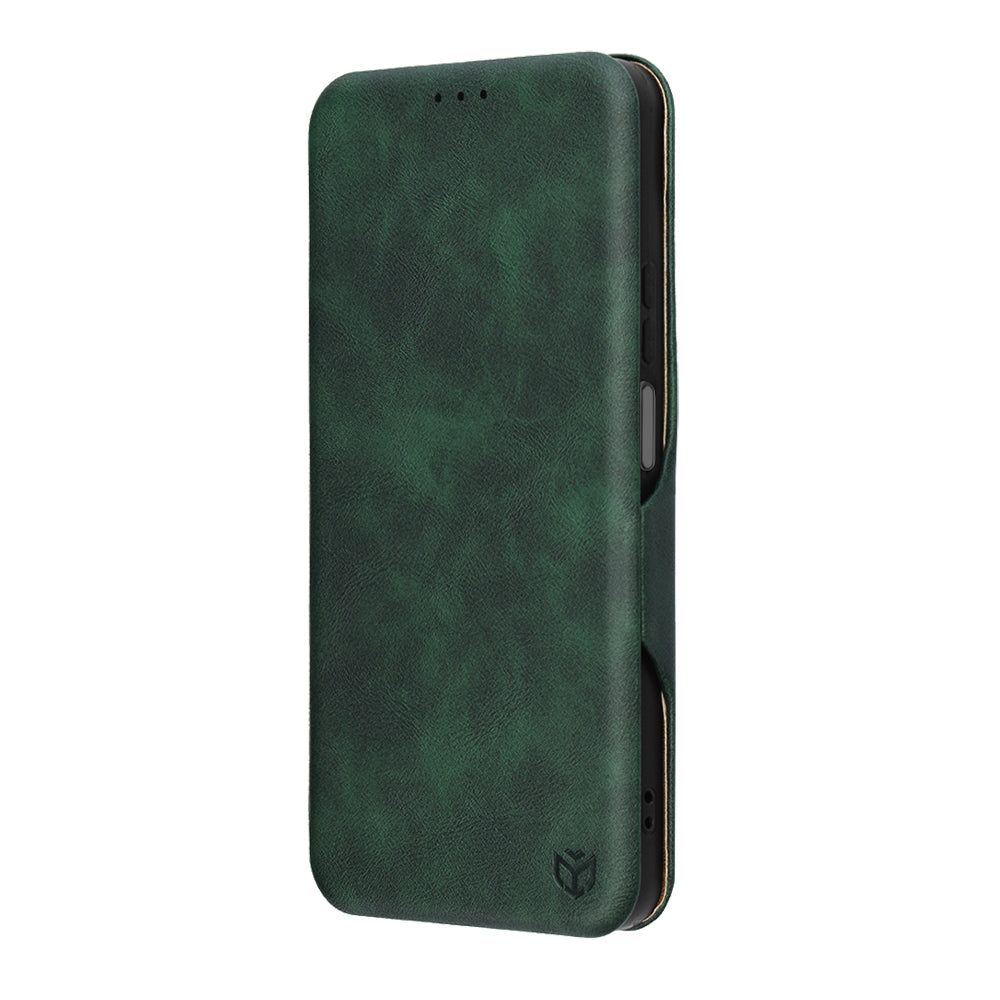 Hülle für Honor 400 Smart 4G / X7d 4G / 400 Smart 5G, Techsuit, Safe Wallet Plus, Grün