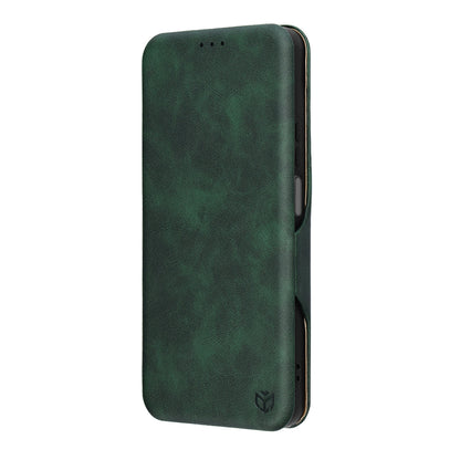 Hülle für Honor 400 Smart 4G / X7d 4G / 400 Smart 5G, Techsuit, Safe Wallet Plus, Grün