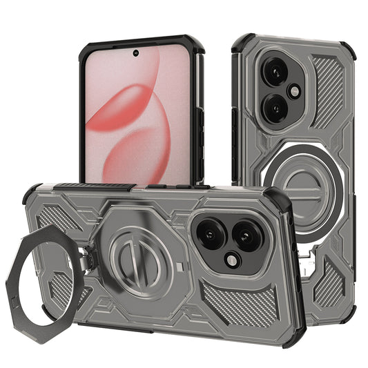 Hülle für Honor 400, Techsuit, Carbon Shield Pro, Fumurie
