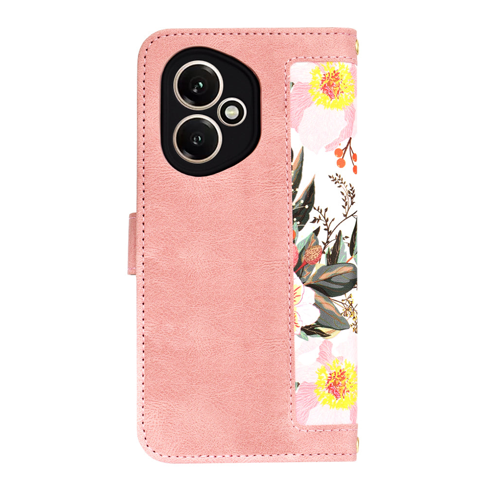 Hülle für Honor 400, Techsuit, FlipCraft, Rosa
