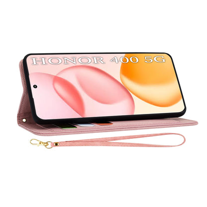 Hülle für Honor 400, Techsuit, FlipCraft, Rosa
