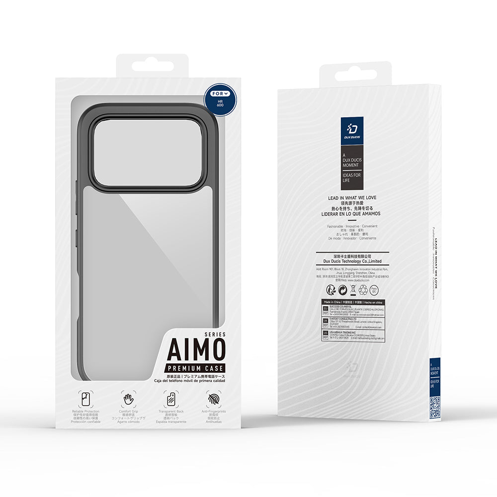 Hülle für Honor 600, DUX DUCIS, Aimo, Schwarz