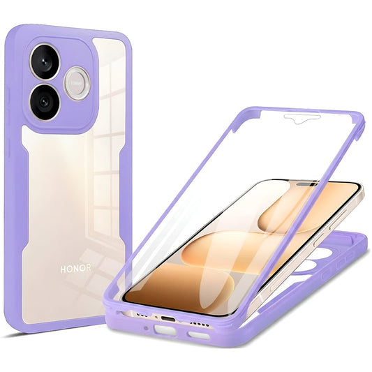 Hülle für Honor 600 Lite, Techsuit, ColorVerse 360, Lila