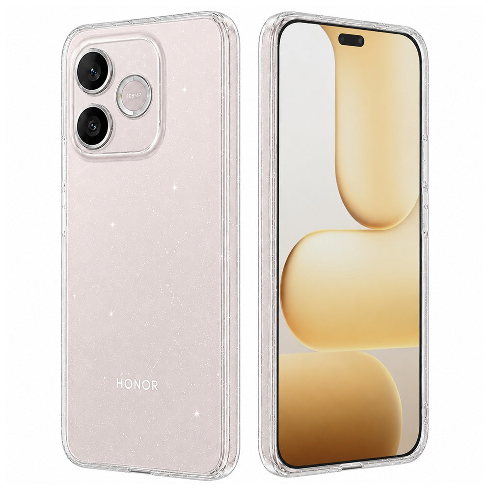 Hülle für Honor 600 Lite, Techsuit, SparkleSkin, Transparent