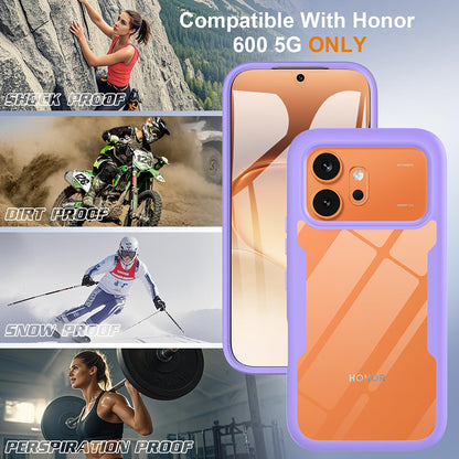 Hülle für Honor 600 Pro / 600, Techsuit, ColorVerse 360, Lila
