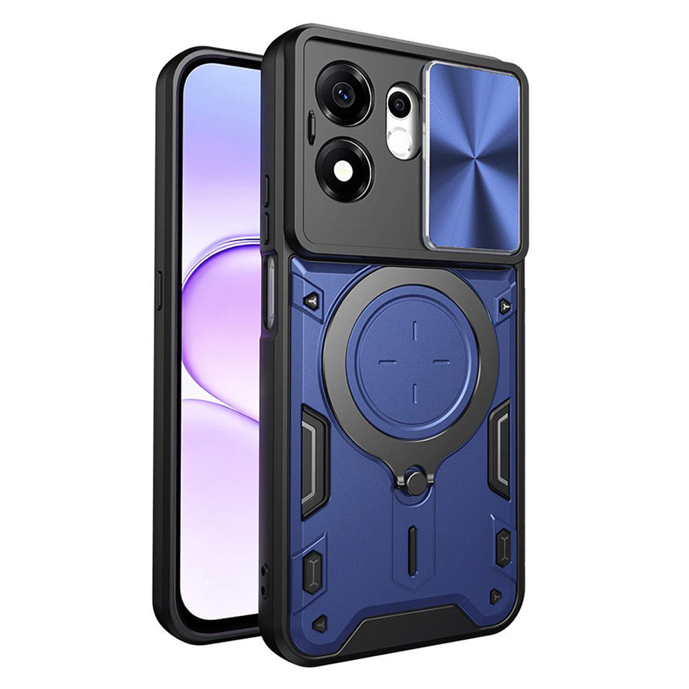Hülle für Honor 600 Smart, Techsuit, CamGuard Pro, Blau