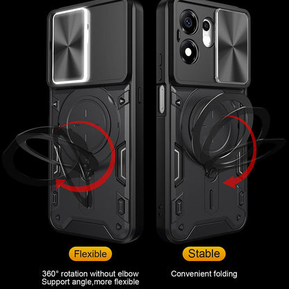 Hülle für Honor 600 Smart, Techsuit, CamGuard Pro, Rot
