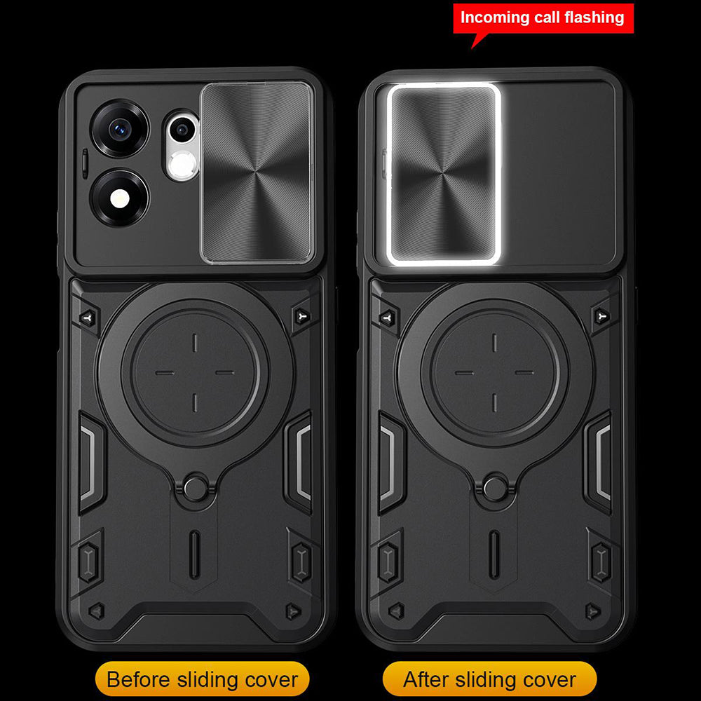 Hülle für Honor 600 Smart, Techsuit, CamGuard Pro, Roségold