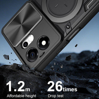 Hülle für Honor 600 Smart, Techsuit, CamGuard Pro, Roségold