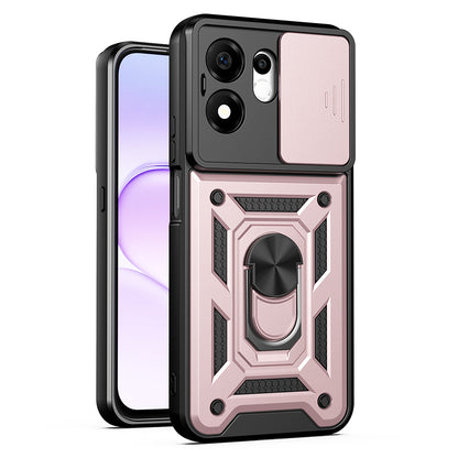 Case for Honor 600 Smart, Techsuit, CamShield, Rose Gold