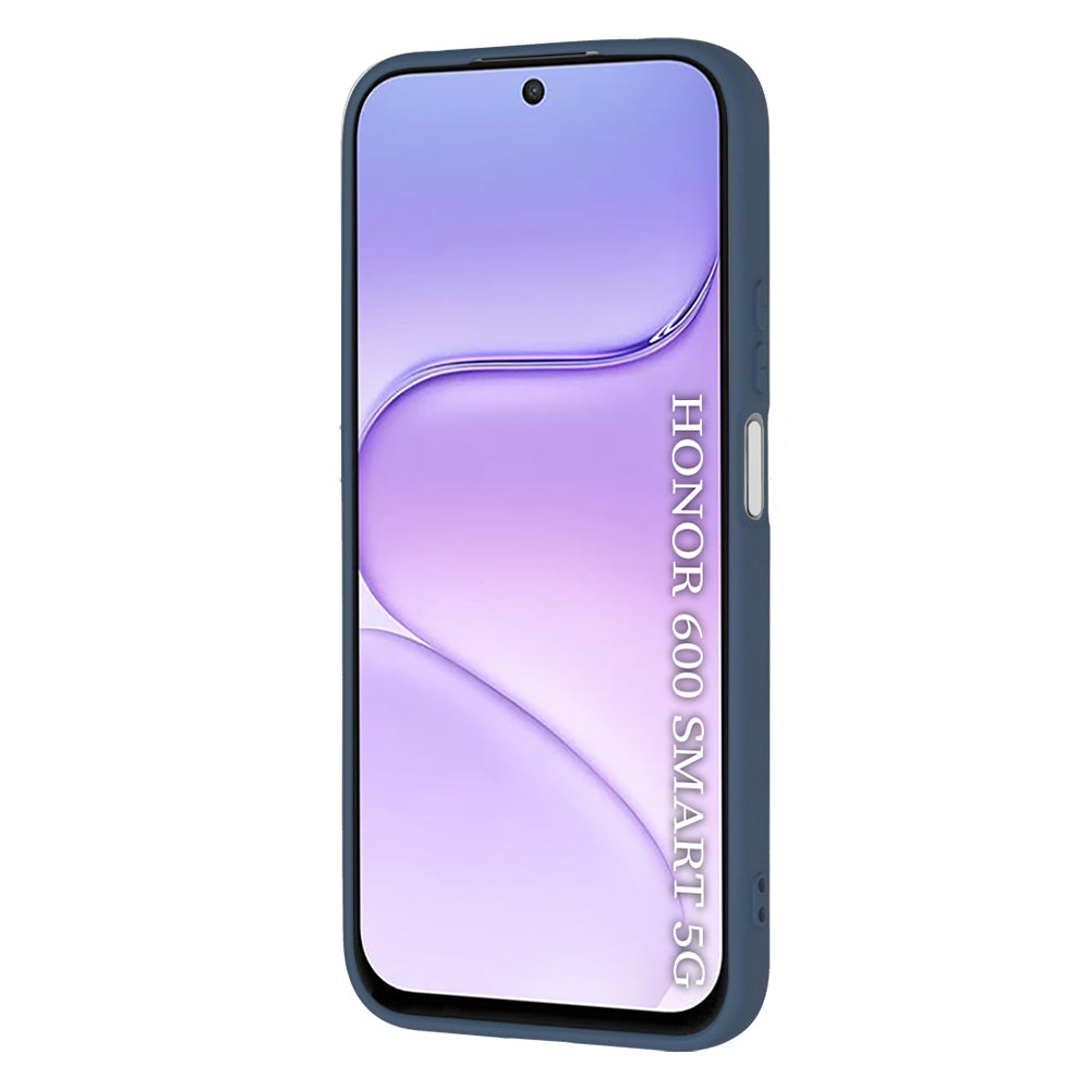 Hülle für Honor 600 Smart, Techsuit, SoftFlex, Marineblau