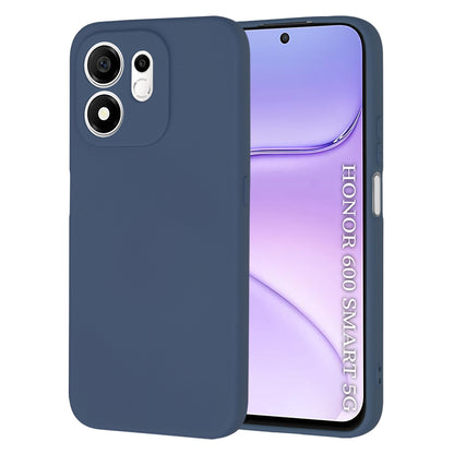Hülle für Honor 600 Smart, Techsuit, SoftFlex, Marineblau