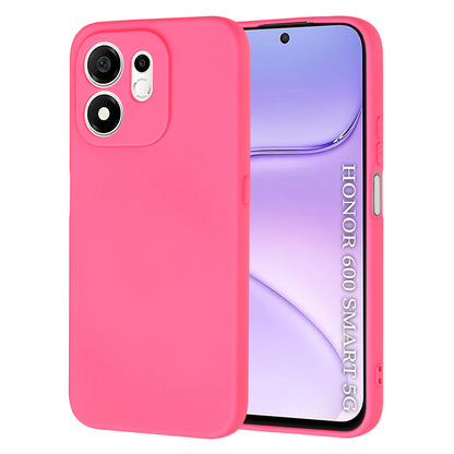 Case for Honor 600 Smart, Techsuit, SoftFlex, Dark Pink