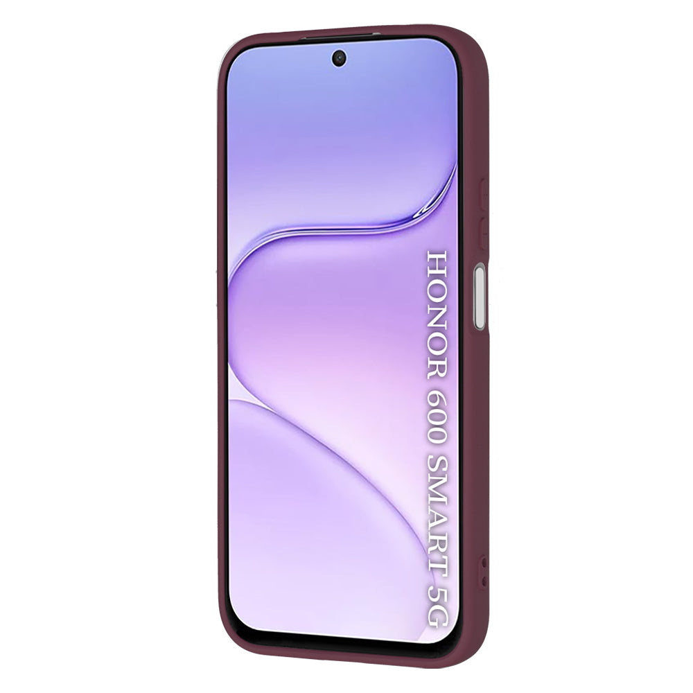Case for Honor 600 Smart, Techsuit, SoftFlex, Burgundy