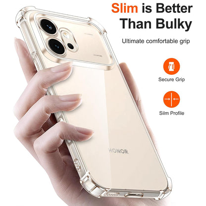 Hülle für Honor 600, Techsuit, Shockproof Clear, Transparent